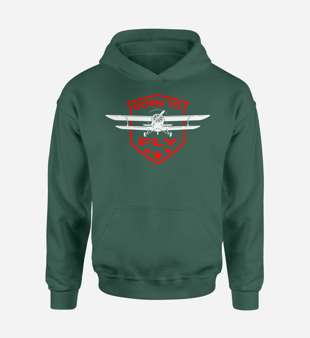 Born To Fly Designed Designed Hoodies