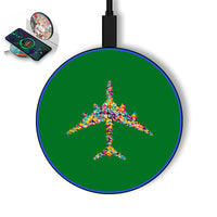 Thumbnail for Colourful Airplane Designed Wireless Chargers
