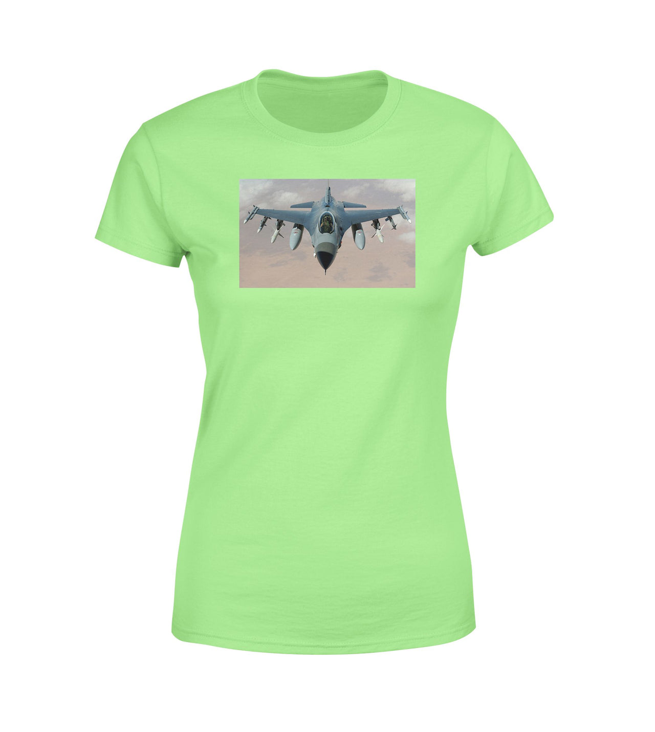 Crusing Fighting Falcon F16 Designed Women T-Shirts