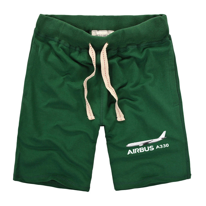 The Airbus A330 Designed Cotton Shorts