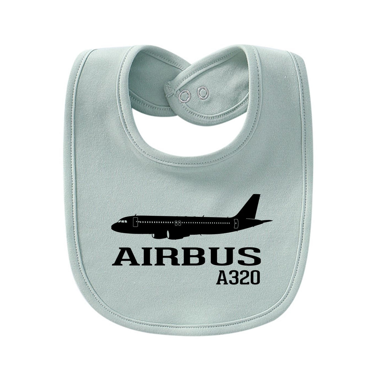 Airbus A320 Printed Designed Baby Saliva & Feeding Towels