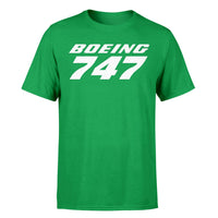 Thumbnail for Boeing 747 & Text Designed T-Shirts