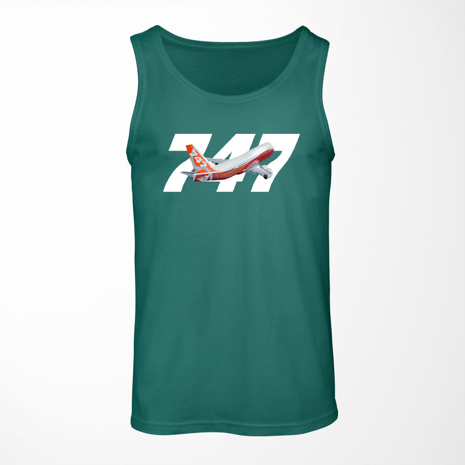 Super Boeing 747 Intercontinental Designed Tank Tops