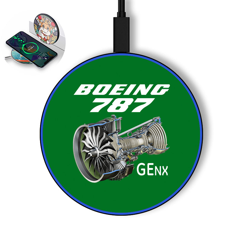 Boeing 787 & GENX Engine Designed Wireless Chargers