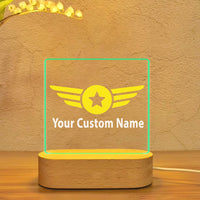 Thumbnail for Custom Name (Badge 4) Designed Night Lamp