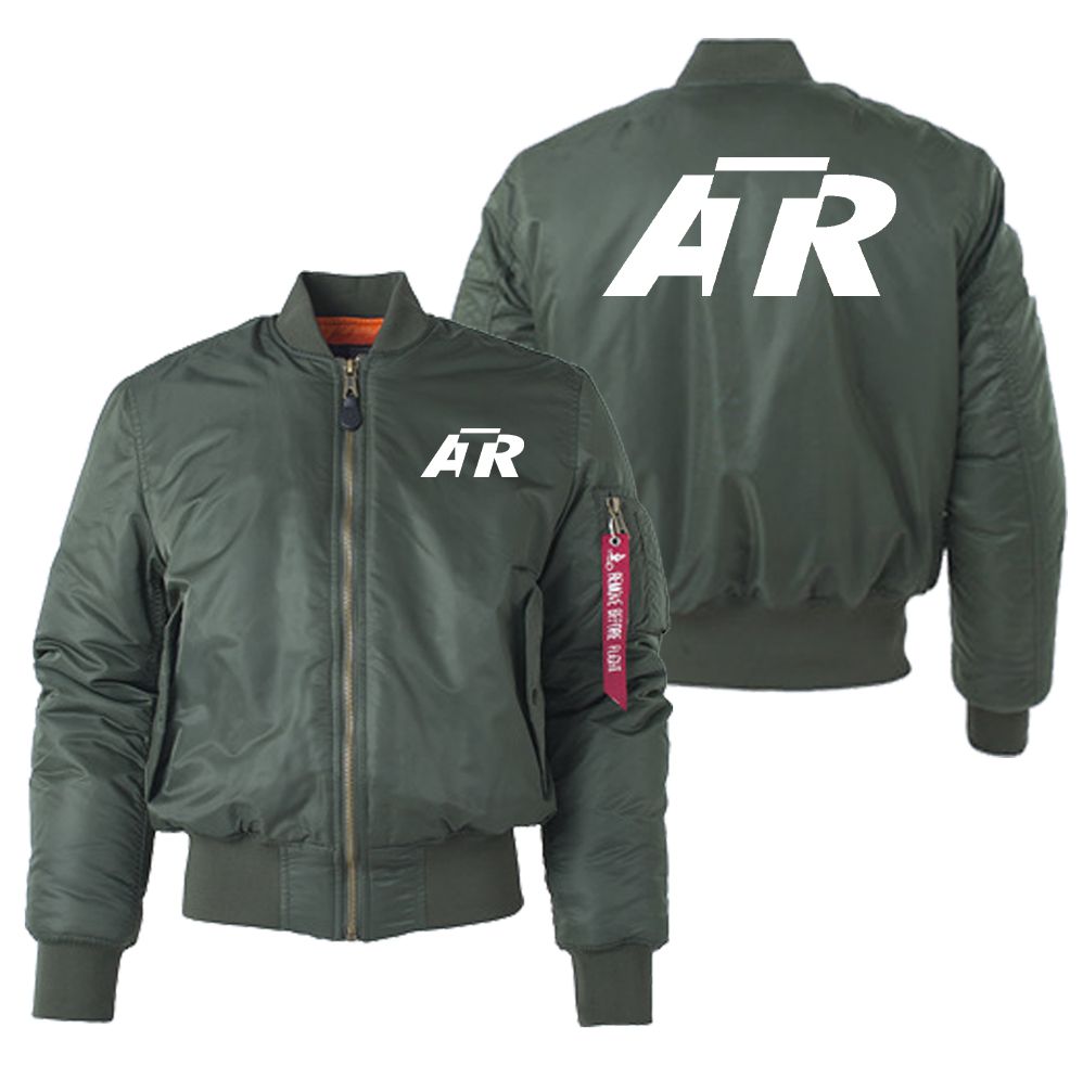 ATR & Text Designed "Women" Bomber Jackets