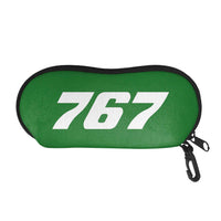 Thumbnail for 767 Flat Text Designed Glasses Bag