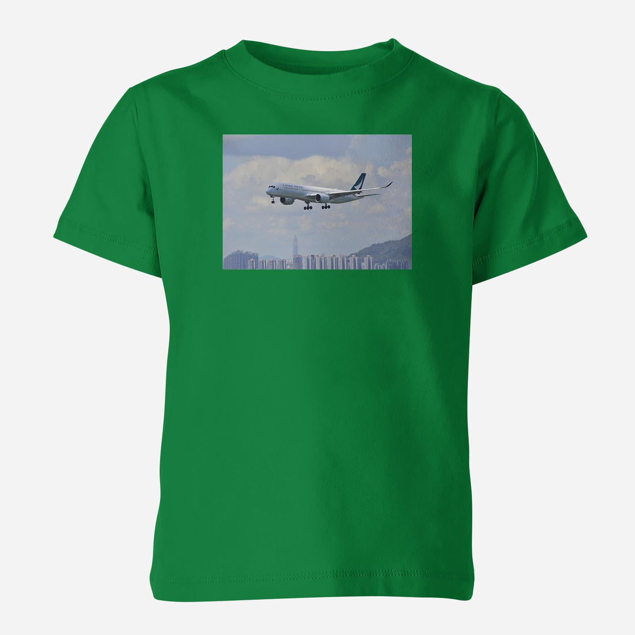 Cathay Pacific Airbus A350 Designed Children T-Shirts