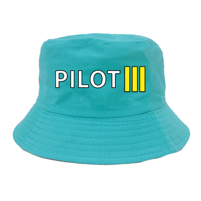 Pilot & Stripes (3 Lines) Designed Summer & Stylish Hats