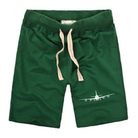 Thumbnail for Boeing 747 Silhouette Designed Cotton Shorts