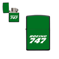 Thumbnail for Boeing 747 & Text Designed Metal Lighters
