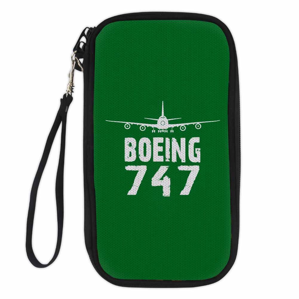 Boeing 747 & Plane Designed Travel Cases & Wallets