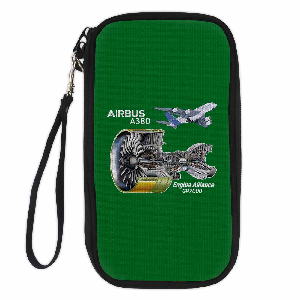 Airbus A380 & GP7000 Engine Designed Travel Cases & Wallets