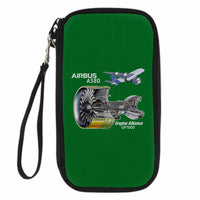 Thumbnail for Airbus A380 & GP7000 Engine Designed Travel Cases & Wallets