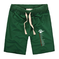 Thumbnail for Aviation Alphabet Designed Cotton Shorts