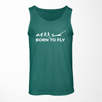 Thumbnail for Born To Fly Glider Designed Tank Tops