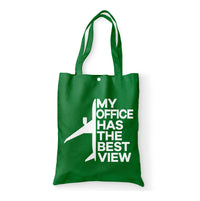 Thumbnail for My Office Has The Best View Designed Tote Bags