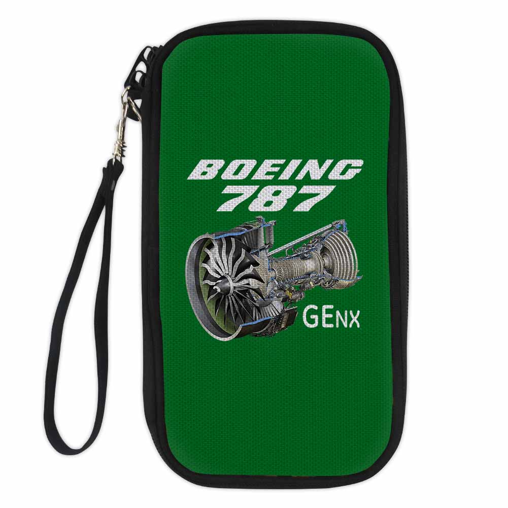 Boeing 787 & GENX Engine Designed Travel Cases & Wallets