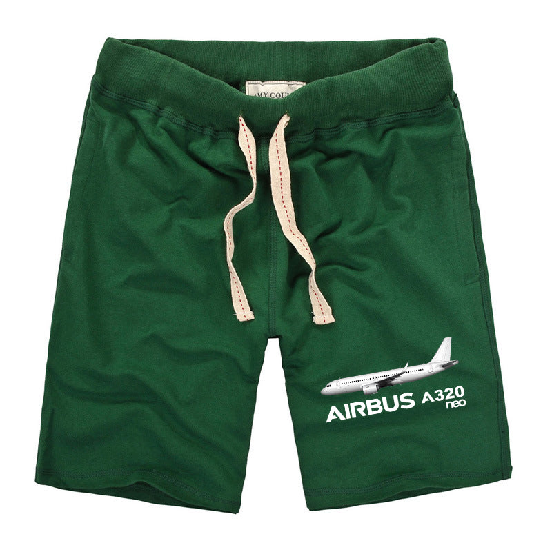 The Airbus A320Neo Designed Cotton Shorts