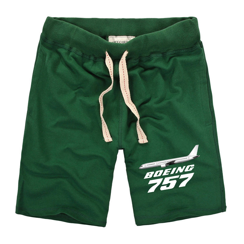 The Boeing 757 Designed Cotton Shorts