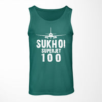 Thumbnail for Sukhoi Superjet 100 & Plane Designed Tank Tops