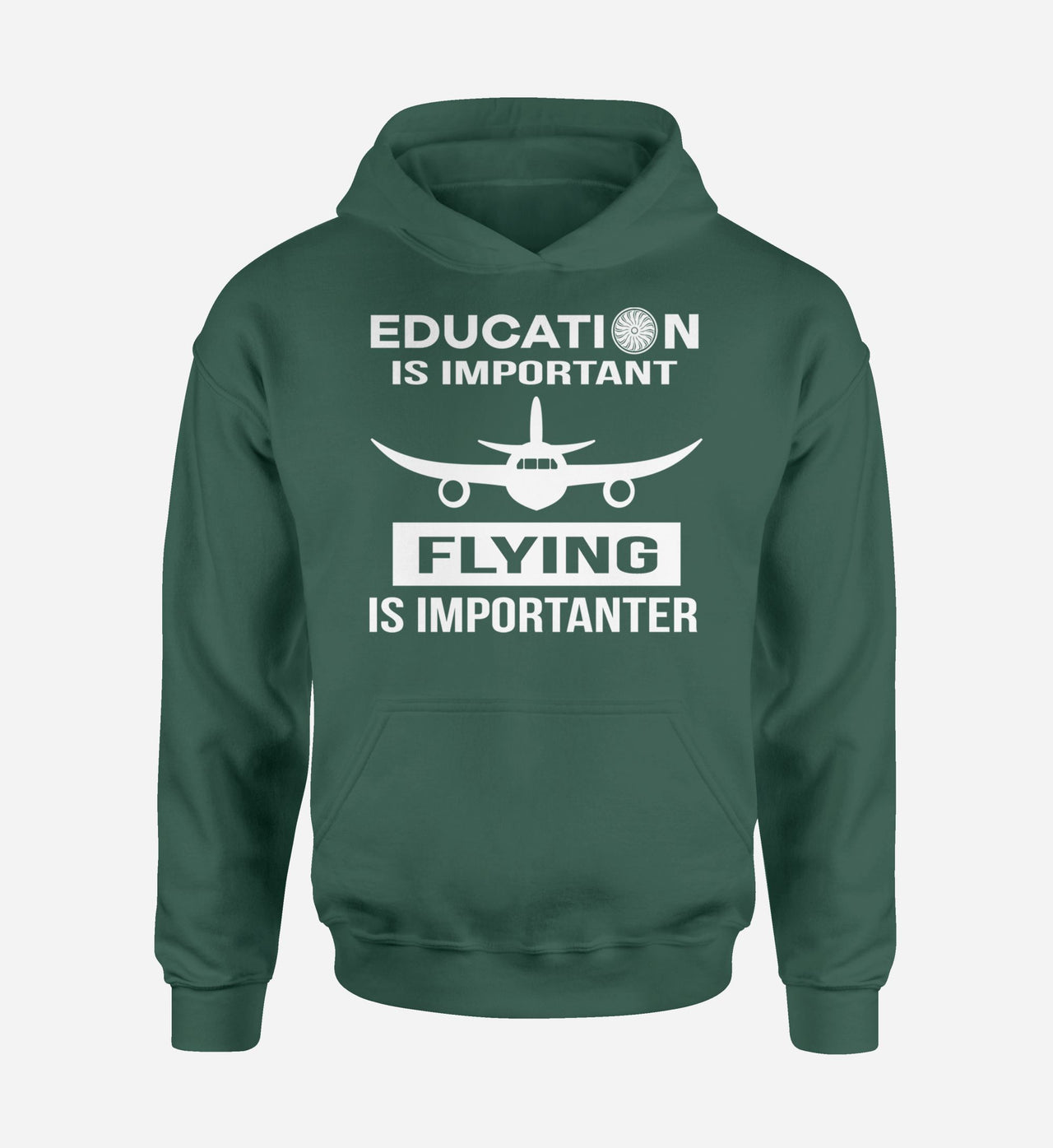 Flying is Importanter Designed Hoodies