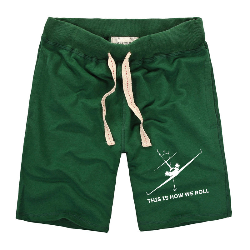 This is How We Roll Designed Cotton Shorts
