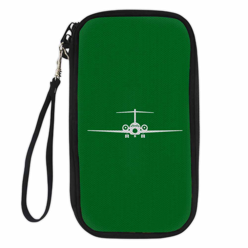 Boeing 717 Silhouette Designed Travel Cases & Wallets