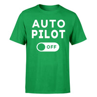 Thumbnail for Auto Pilot Off Designed T-Shirts
