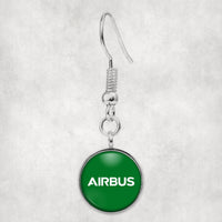 Thumbnail for Airbus & Text Designed Earrings