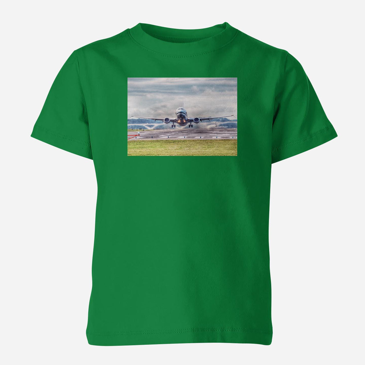 Departing Boeing 737 Designed Children T-Shirts