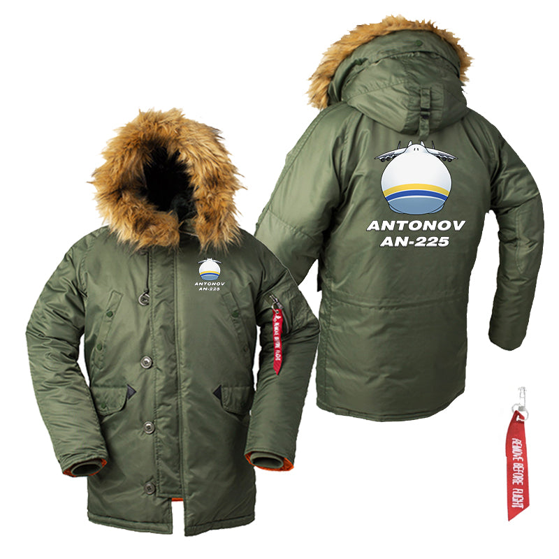 Antonov AN-225 (20) Designed Parka Bomber Jackets