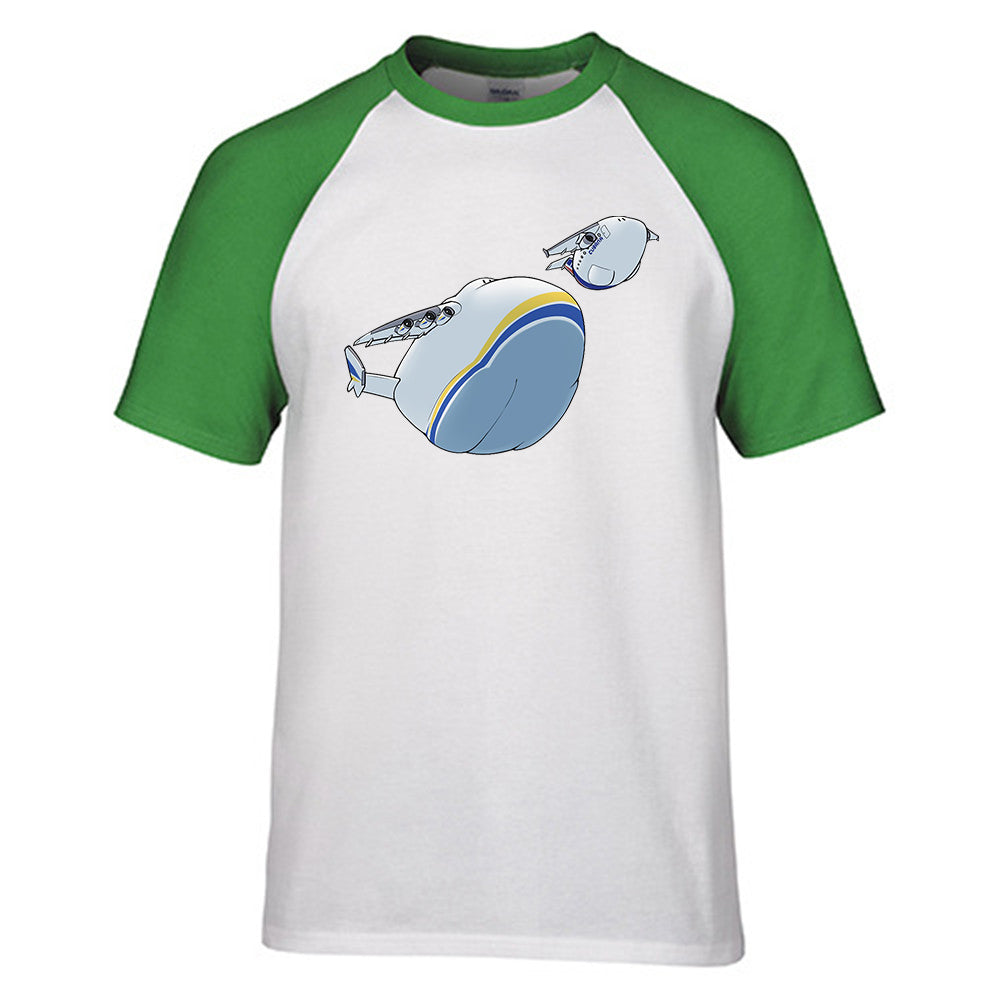 Antonov 225 and 148 Designed Raglan T-Shirts