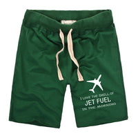 Thumbnail for I Love The Smell Of Jet Fuel In The Morning Designed Cotton Shorts