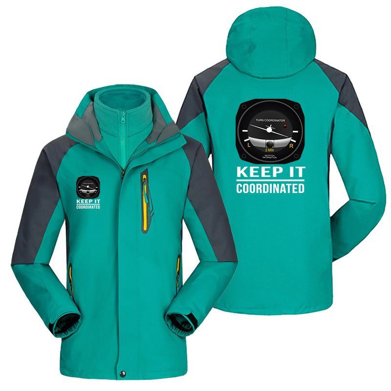Keep It Coordinated Designed Thick Skiing Jackets