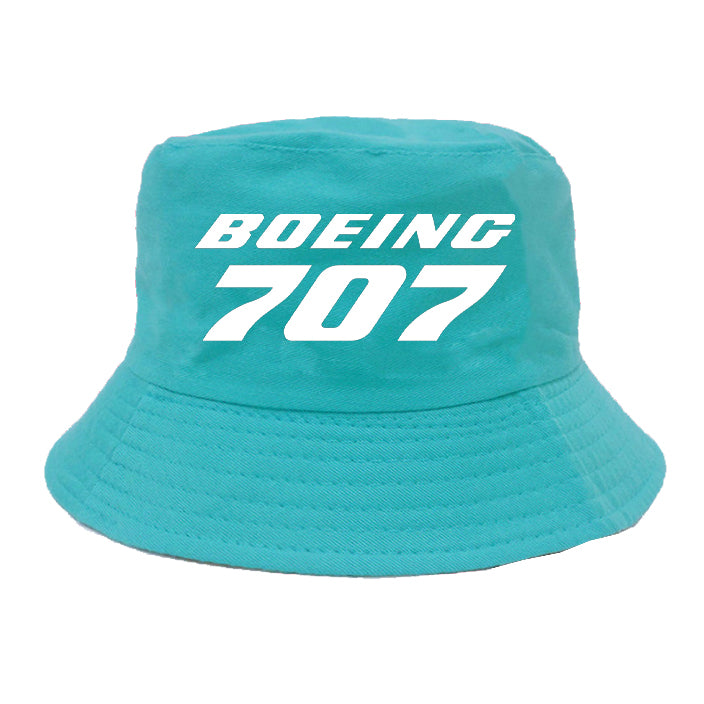 Boeing 707 & Text Designed Summer & Stylish Hats