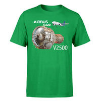 Thumbnail for Airbus A320 & V2500 Engine Designed T-Shirts