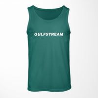 Thumbnail for Gulfstream & Text Designed Tank Tops