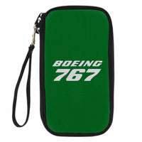 Thumbnail for Boeing 767 & Text Designed Travel Cases & Wallets