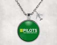 Thumbnail for Pilots They Know How To Fly Designed Necklaces