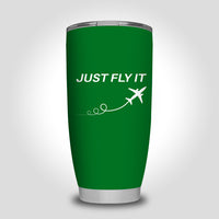 Thumbnail for Just Fly It Designed Tumbler Travel Mugs