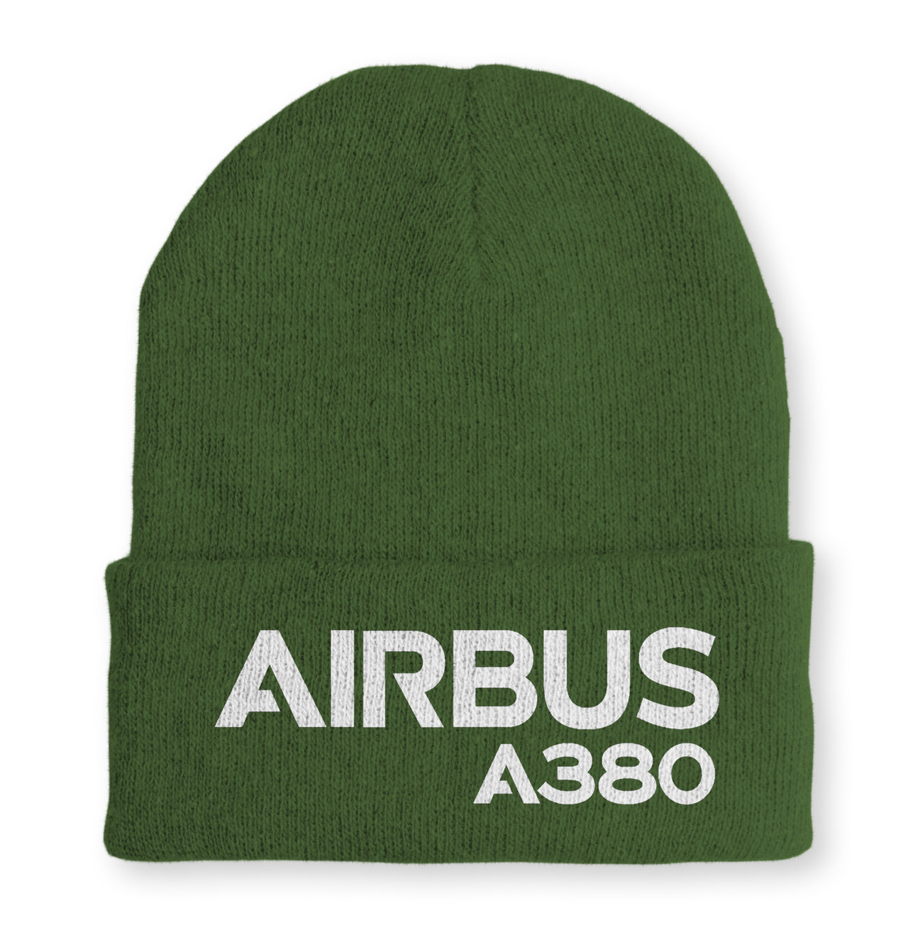 Airbus A380 & Text Embroidered Beanies