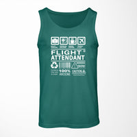Thumbnail for Flight Attendant Label Designed Tank Tops