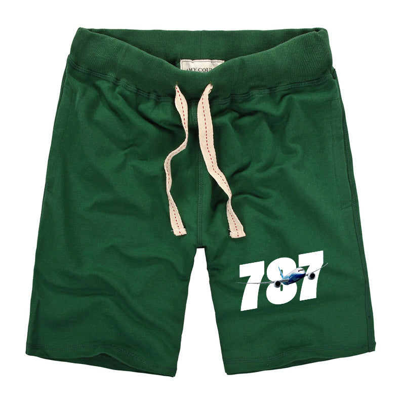 Super Boeing 787 Designed Cotton Shorts