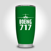Thumbnail for Boeing 717 & Plane Designed Tumbler Travel Mugs