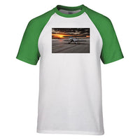 Thumbnail for Beautiful Show Airplane Designed Raglan T-Shirts