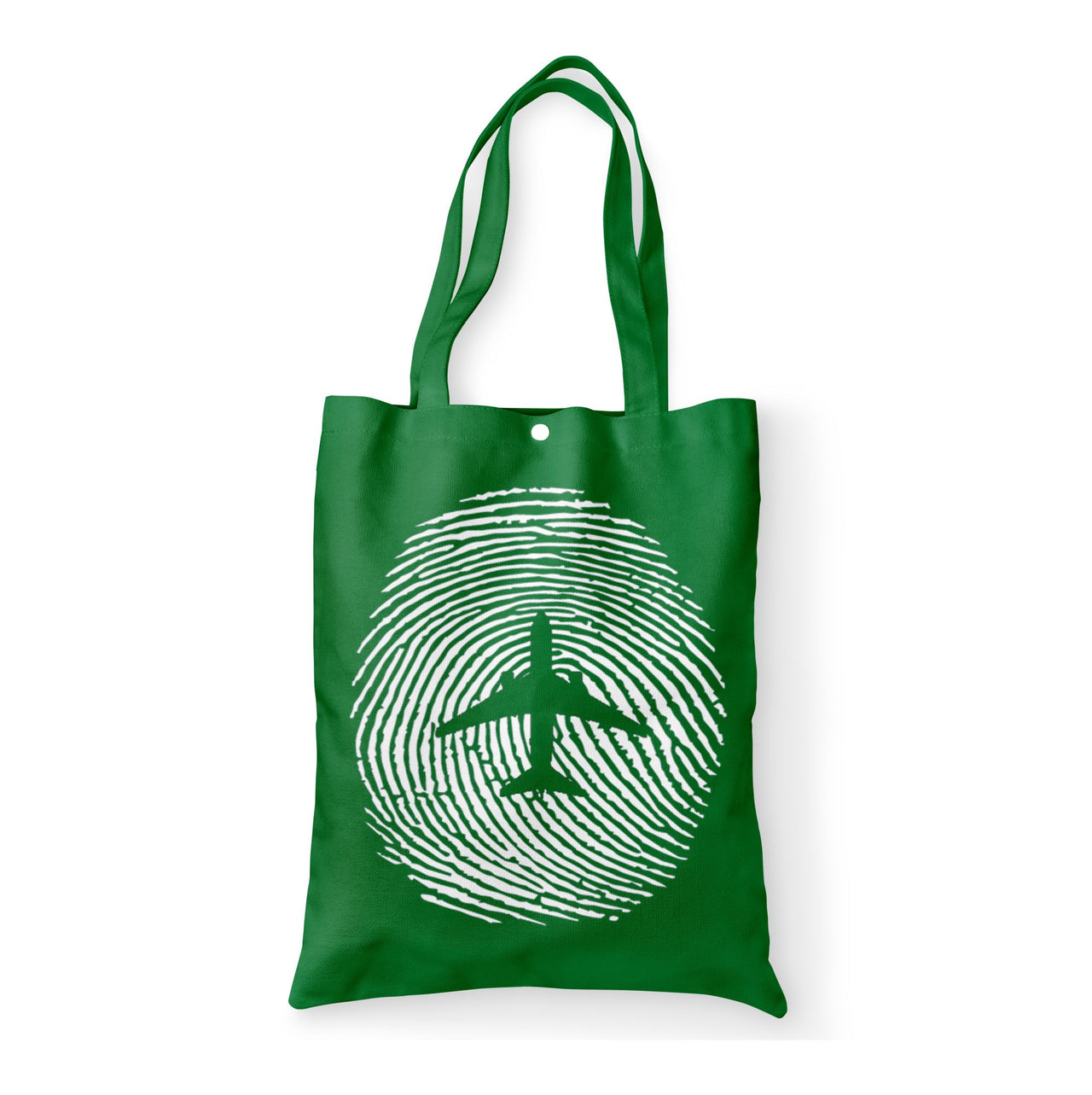Aviation Finger Print Designed Tote Bags