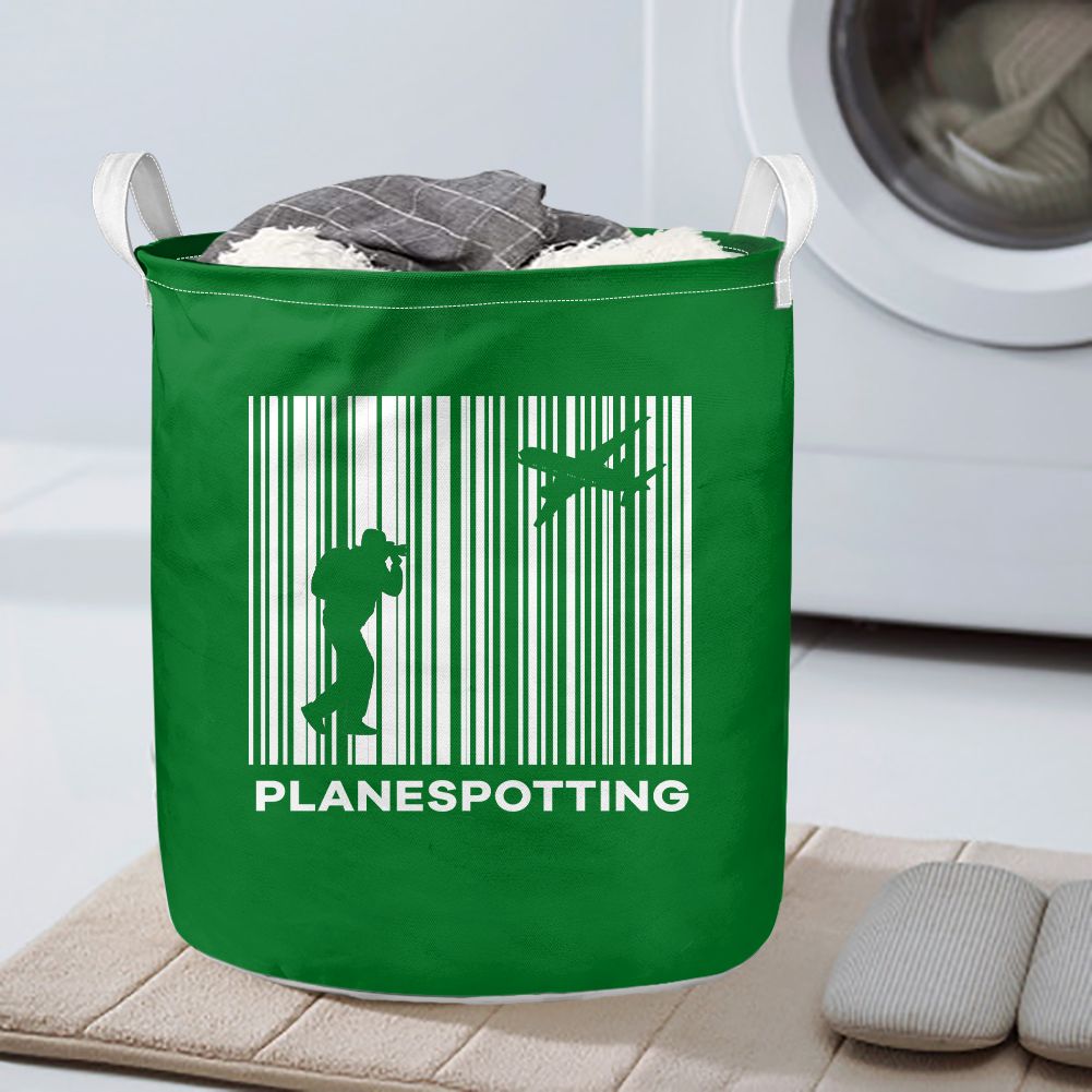 Planespotting Designed Laundry Baskets