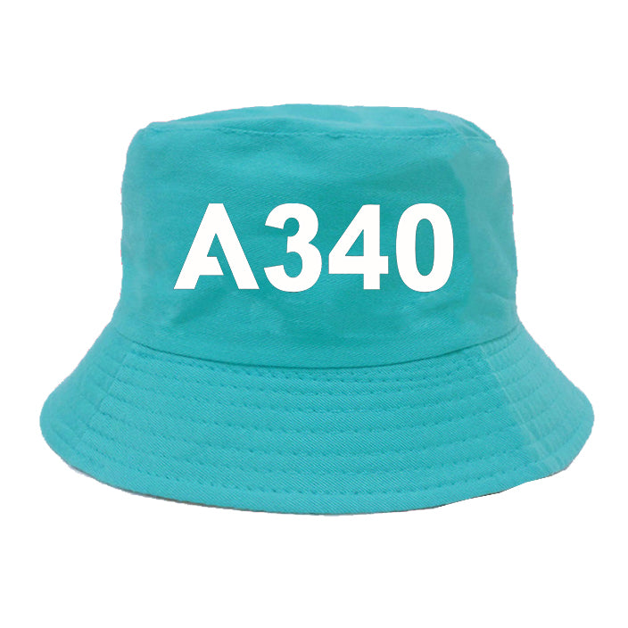 A340 Flat Text Designed Summer & Stylish Hats