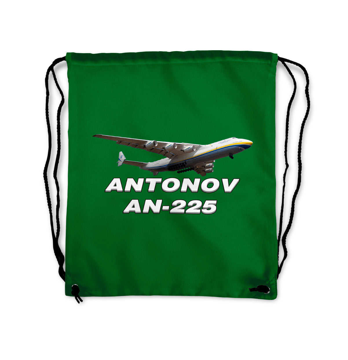 Antonov AN-225 (15) Designed Drawstring Bags